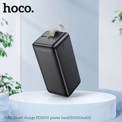 HOCO J111D PD30W Power Bank (50000mAh) – Black Color_img_0