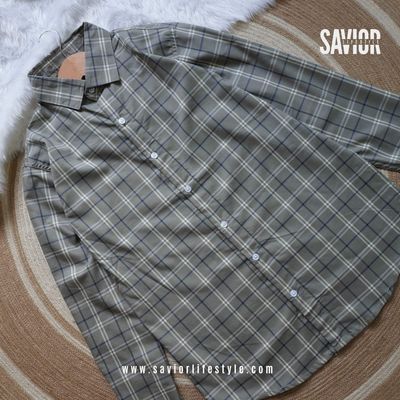 Dusty Olive Full Sleeve Pocket Less Shirt_img_1