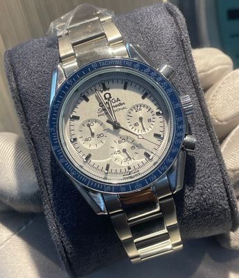 OMEGA SEAMASTER CH SILVER BODY BLUE BEZEL WHITE DIAL_img_0