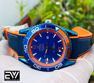 OMEGA SEAMASTER 500 BLUE CASE BLUE DIAL BLUE BELT_img_1