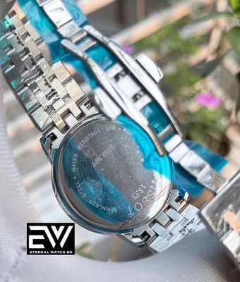 TISSOT CH SILVER BODY ROSE GOLD BEZEL WHITE ROMAN DIAL_img_2