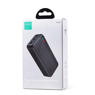 Joyroom JR-QP196 30000mah 22.5W Fast Charging Power Bank- Black Color_img_1