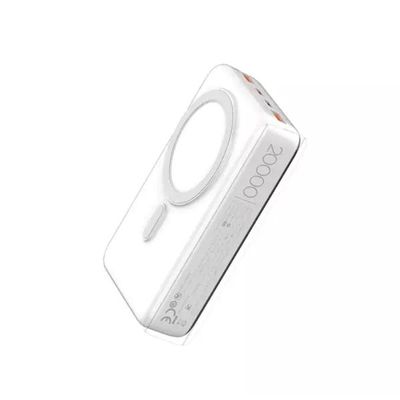 LDNIO PQ18 22.5W 20000mah Magnetic Wireless Power bank – White Color_img_1