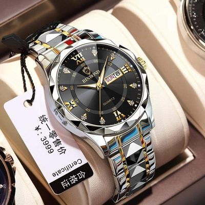 BINBOND Original Men’s Luxury Dual Calendar Quartz Wrist Watch_img_14