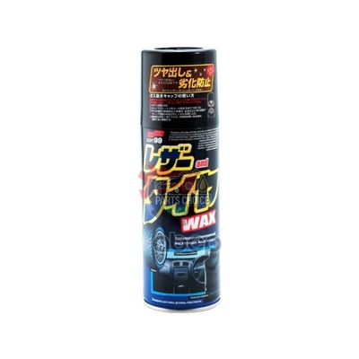 SOFT99 LEATHER & TIRE WAX 420ML_img_0