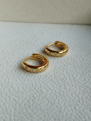 Celestial Huggie hoop earrings_img_2