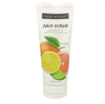 Clean Botanica Face Scrub with Vitamin C – 200 ml (COS565)_img_0