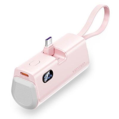 Vention 4800mAh Power Bank 22.5W – Pink_img_0