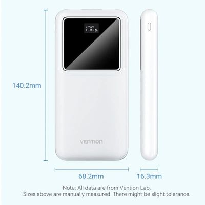 Vention FHKB0 10000mAh Power Bank – BLACK_img_1