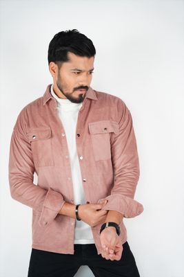 Premium Cord Shacket X Baby Pink_img_0