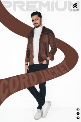 Premium Cord Shacket X Burnetty Brown_img_3