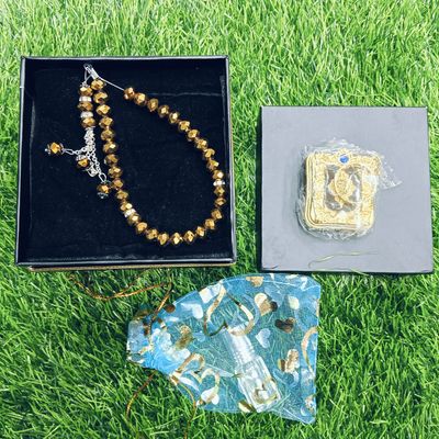 কাবা হাদিয়া বক্স Premium Combo Attar, Tajbee & Mini Quran Package_img_0