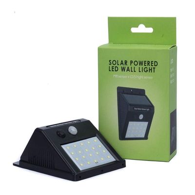 Solar Powered LED Wall Light, Motion PIR Sensor, and CDS Night Sensor_img_0