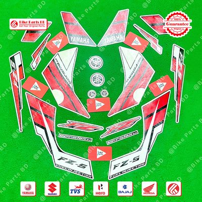 Full Set Sticker for Yamaha FZS V2 (Dark Night-New Model) bike._img_0