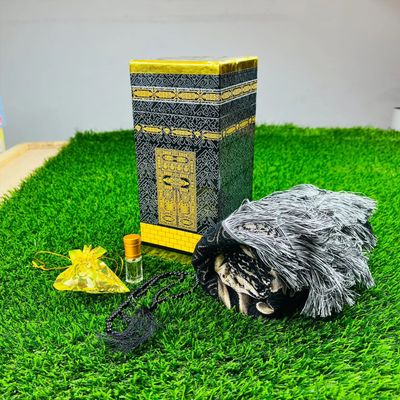 Prayer Mat, Tasbeeh and Attar combo pack with Premium Box_img_2