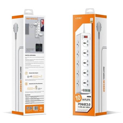 LDNIO SC10610 30W 6-Port USB Charger Power Strip_img_1