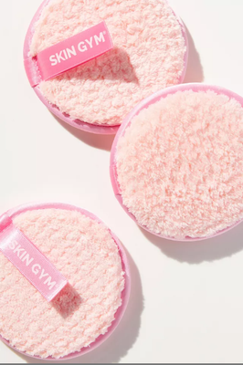 Skin Gym Cleanie Round Makeup Remover Puff – 3‑Pack (COS731)_img_0