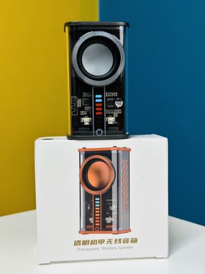 RECCI RSK-W30 Transparent Wireless Speaker with RGB Light_img_4