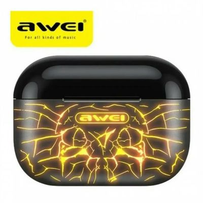 AWEI T29 Pro True Wireless Earbuds – Yellow Color_img_0