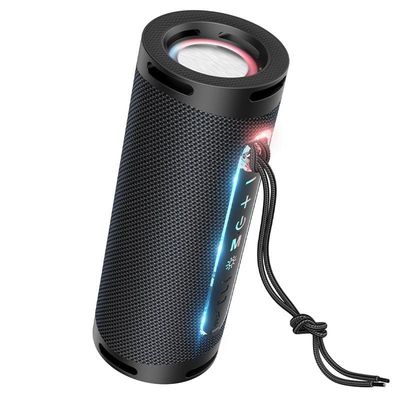 Hoco HC9 Dazzling Pulse sports Portable Bluetooth Loudspeaker – Black Color_img_0