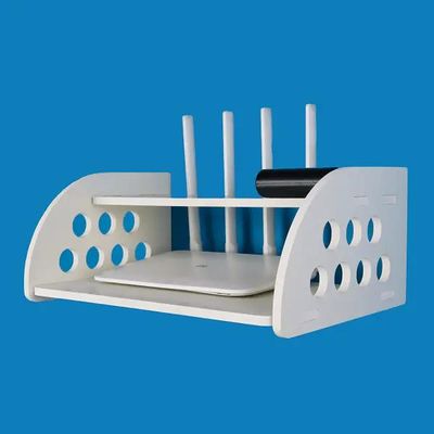 Router Stand – Round Cut New Design – White Color_img_1