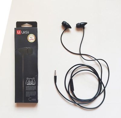 UiiSii C100 Earphone – Black Color_img_0