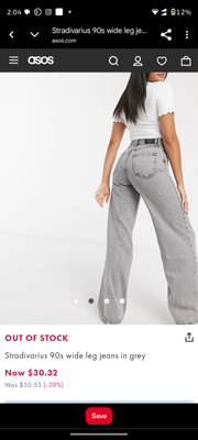 Grey Wide leg Denim_img_2