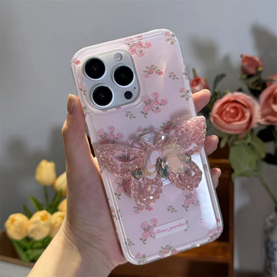 Rose Garden Pink Butterfly Pop Case_img_5