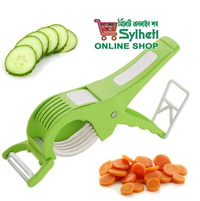 Vegetable/ Fruit Multi Cutter and Peeler - Multicolor_img_2