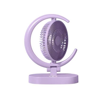 Indiana IRF-869C Foldable Desk Fan with LED Light – Purple_img_4
