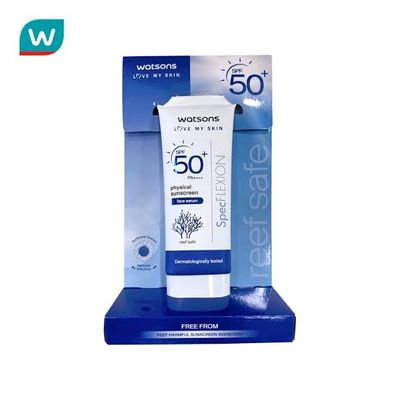 Watsons Physical Sunscreen Face Serum SPF50+ Pa++++ 30ml_img_0