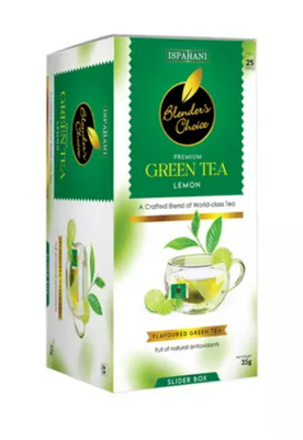 Ispahani Blender's Choice Premium Green Tea Lemon 25 pcs_img_0