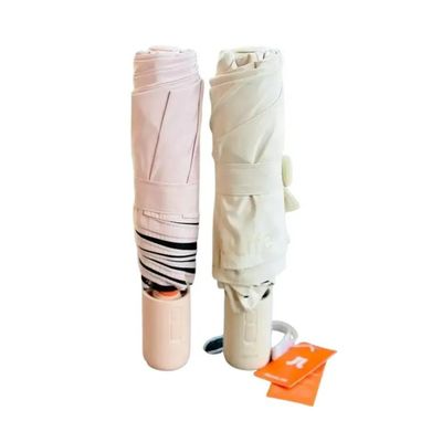 JISULIFE FA52 Umbrella With Cooling Fan – Pink Color_img_1
