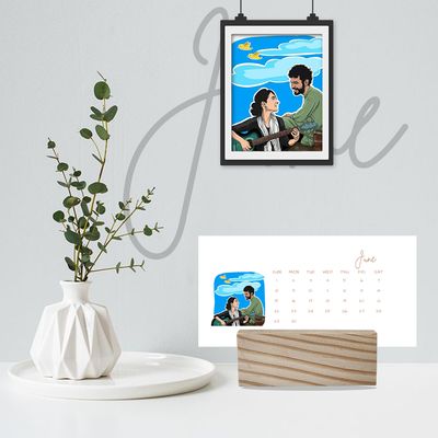 Minimal Desk Calendar - The Wooden Chronicle_img_6