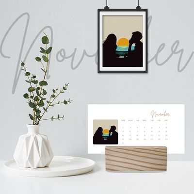 Minimal Desk Calendar - The Wooden Chronicle_img_9