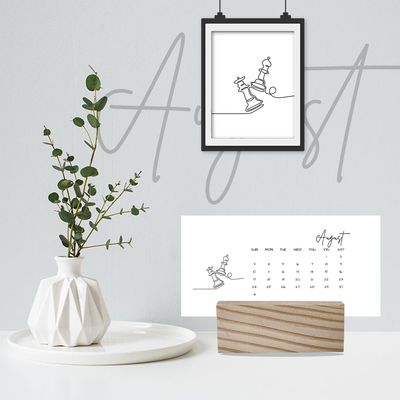 Minimal Desk Calendar - PurePlan Calendar_img_3