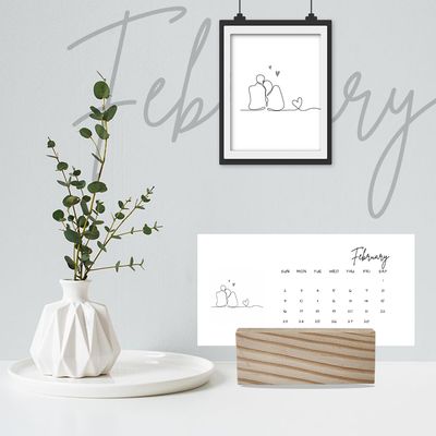 Minimal Desk Calendar - PurePlan Calendar_img_0