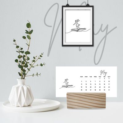 Minimal Desk Calendar - PurePlan Calendar_img_10