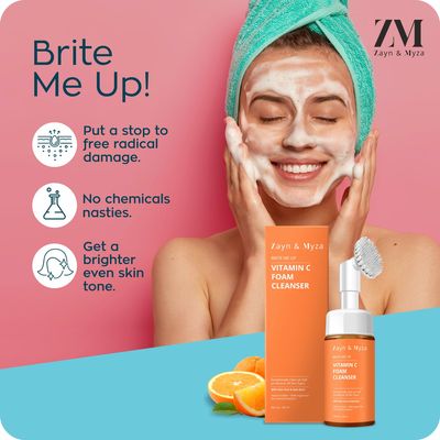 Zayn & Myza Vitamin C Foaming Face Wash 100ml - BD_img_2