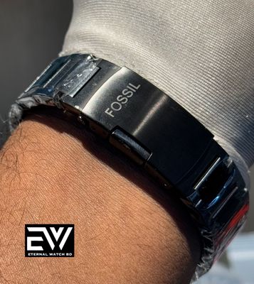 FOSSIL AUTOMATIC FULL BLACK CH WHITE DIGITS_img_4