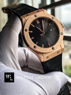 HUBLOT AUTO CLASSIC FUSION ROSE GOLD LEATHER TEXTURE_img_0