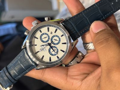 OMEGA SEAMASTER NASA BLU BELT WHITE DIAL_img_0
