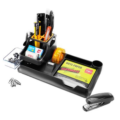 Deli Desk Organizer 38252A Desk Pen Holder - Includes 17 pieces of stationery items_img_2