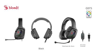 A4Tech Bloody G573 Virtual 7.1 RGB Gaming Headset - Black_img_2