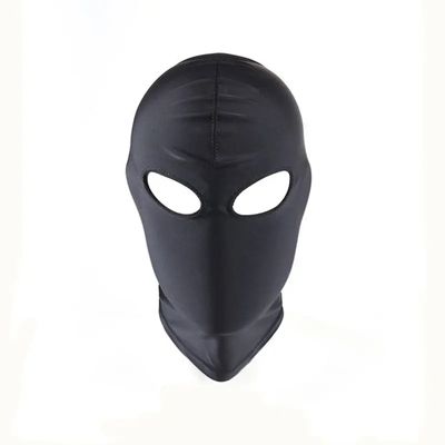 Fetish Slave BDSM Bondage Restraints Sex Mask Mouth Eye Open Head Harness Elasticity Blindfold for Couple New Exotic Accessories_img_4