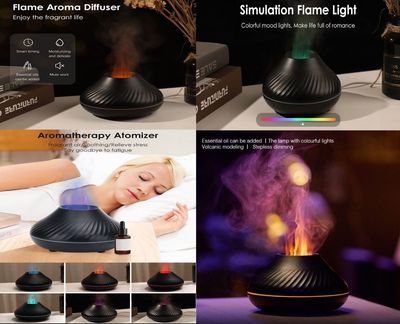 Flame Aroma Diffuser – Relaxation Meets Modern Aesthetics_img_4