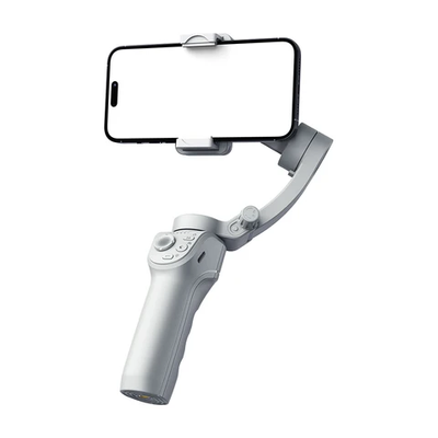 Selfie Stick 3 Axis Gimball Stabilizer For Mobile Phone With Adjustable Fill Light 8 Gimbal Modes_img_0