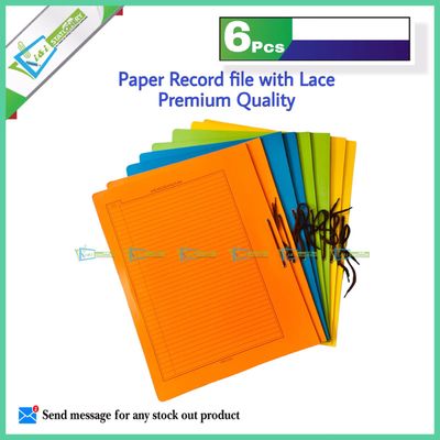 Paper Record file with Lace Premium Quality pack of 6 pcs_img_1