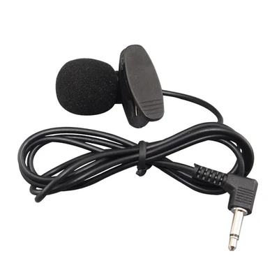 Portable Clip-on Lapel Microphone 3.5mm Jack Hands-free Wired lavalier tour guide microphone_img_2