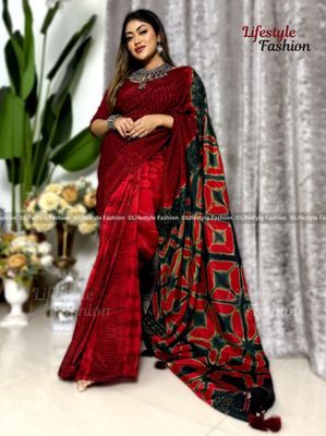প্লাটিনাম কোয়ালিটি সিল্ক শাড়ি (LF-S-25-21)_img_0